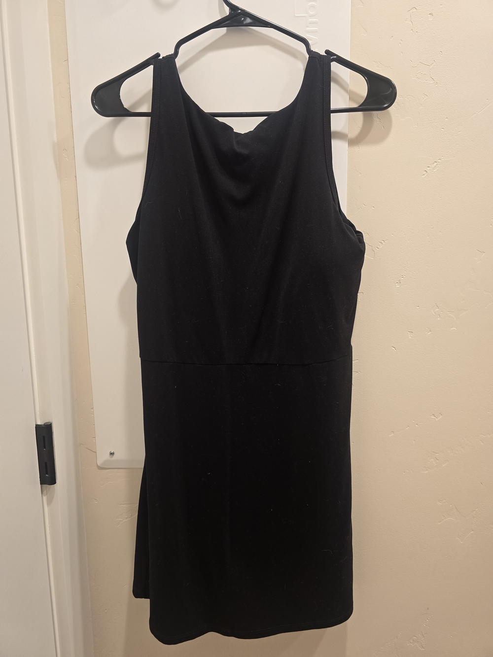 Old Navy Actives High Neck Back Scoop Dress With Shorts Under